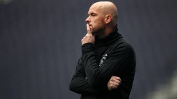 El entrenador del Ajax, Erik ten Hag.