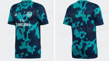 La camiseta pre-partido del Arsenal indigna a la afición