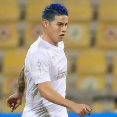 El regreso de James a las canchas tras más de un mes, en imágenes