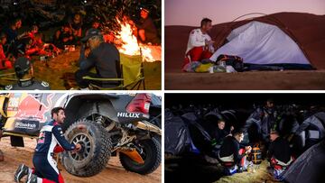 Imágenes de la etapa 48 Horas del Dakar 2024.