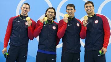 Phelps se va en lo más alto del Olimpo: 23 oros y 28 medallas