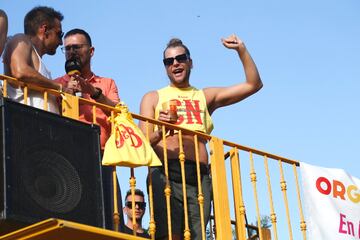 Eduardo Navarrete durante la Manifestaci車n del Orgullo LGTBI+ 2023.