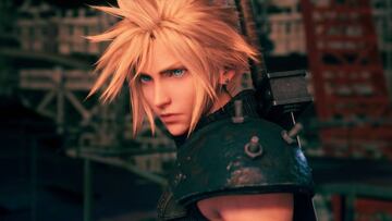 Cloud en Final Fantasy VII Remake.