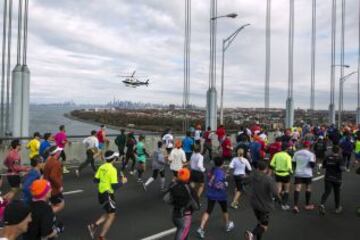 Las imágenes de la Maratón de NY