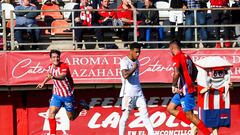 El gol de López Pinto, el 1-0 del Algeciras al Castilla.