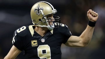 Brees tuvo una última gran campaña con casi 4,500 yardas y 23 touchdowns.