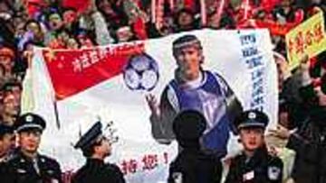 RIVAL. La selección China de Milutinovic quiere que el Atlético sea su último adversario antes de ir a la cita del Mundial de Corea y Japón.