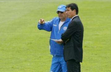 El Yayo charlaba con Sergio Markarian.