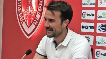 López Garai, entrenador del Numancia.