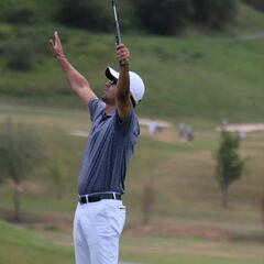 Piris y Sabría, mano a mano a falta de 18 hoyos