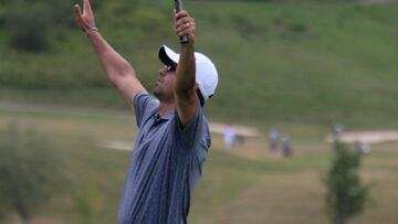 Piris y Sabría, mano a mano a falta de 18 hoyos