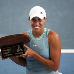 Keys gana a Pegula en Adelaida y Kessler su segundo título en Hobart