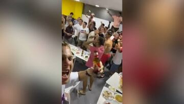 Locura total de la plantilla del Cádiz al saber que ya es de Primera