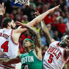 Mirotic, sobre la pelea con Portis: "Me dio dos que ni me enteré"