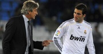 El 'Pipita' Higuaín fue el titular de Manuel Pellegrini en el Real Madrid.