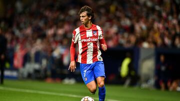 João Félix, durante un partido con el Atlético.