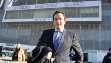 Anguix, durante la entrevista.