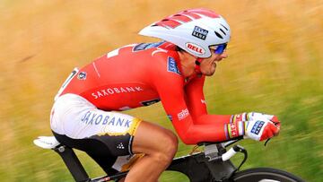 Fabian Cancellara, en una contrarreloj en 2009.