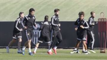 Entrenamiento del Valencia