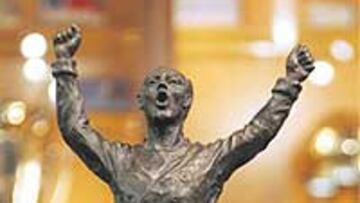 La estatua de Alfredo Di Stéfano.