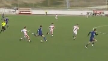 El sueño de todo canterano del Madrid es hacer esto en un partido: antológico