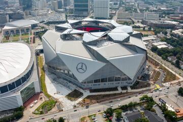 3- Mercedes-Benz Stadium, casa del Atlanta United y Atlanta Falcons