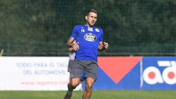 04/09/20 DEPORTIVO DE LA CORU&Ntilde;A
 ENTRENAMIENTO
 GERARD VALENTIN