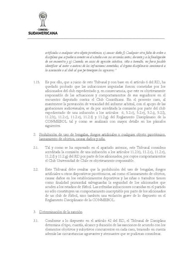 El castigo pendiente que debe afrontar la U en la Libertadores