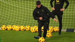 José Alberto, entrenador del Racing.