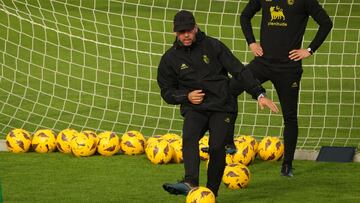 José Alberto, entrenador del Racing.