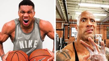 Antetokounmpo, sobre una pelea con Dwayne Johnson: "Le mataría"