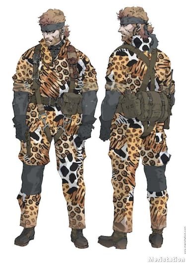 Resultados del concurso de trajes de camuflaje de MGS3