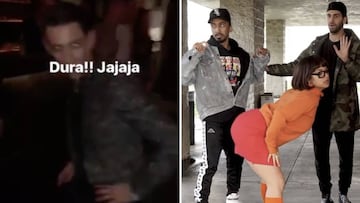 Di Mar&iacute;a y Lo Celso: loco baile viral al ritmo de &#039;Scooby doo pa pa&#039;. Imagen: Instagram