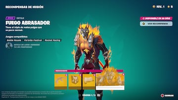 fortnite capitulo 5 temporada 2 pase de batalla skins objetos