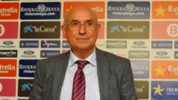 Serra Ferrer tras la reunión del Consejo de Administración.