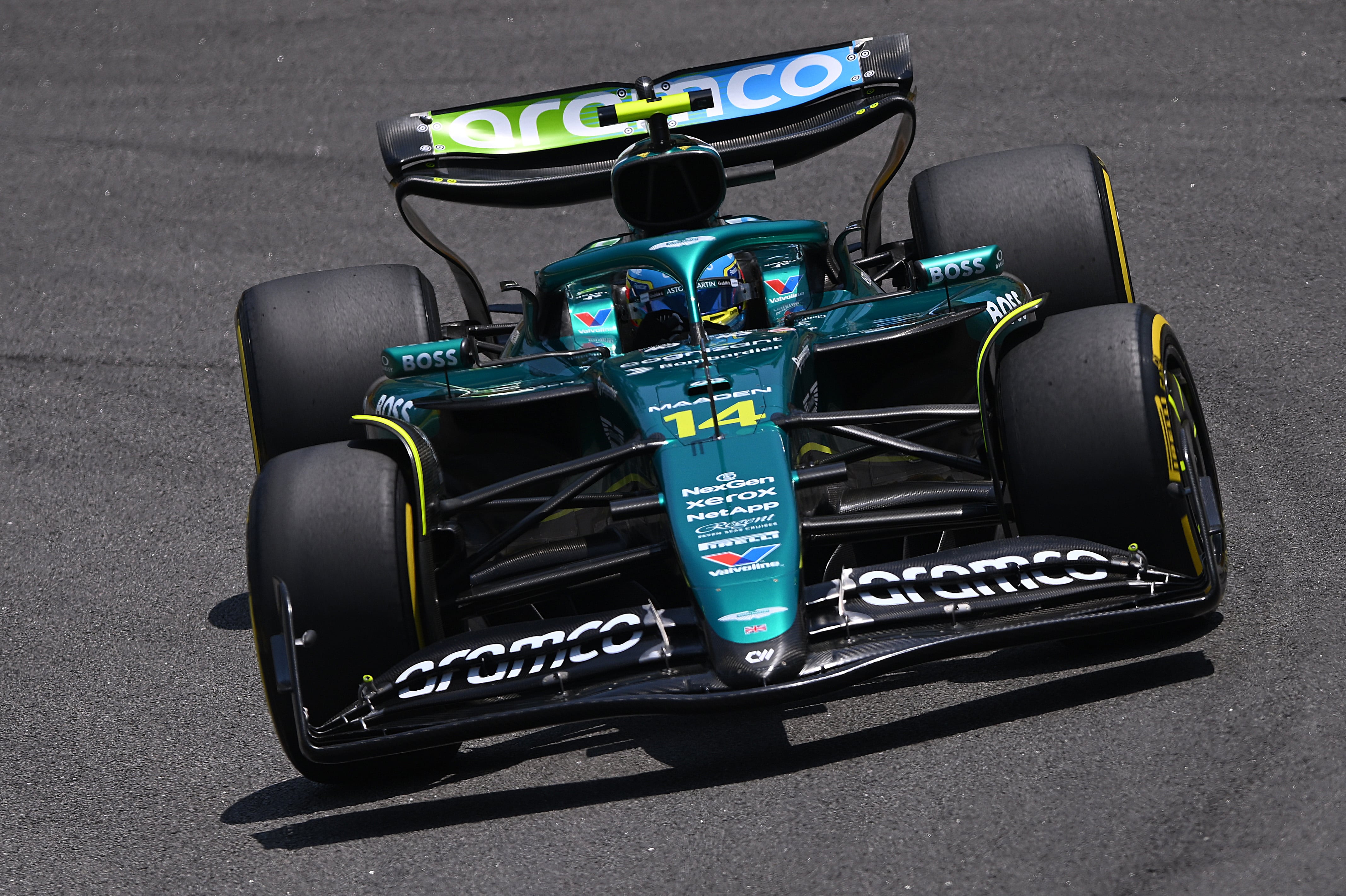 Fernando Alonso (Aston Martin AMR25). Sao Paulo, Brasil. F1 2025.