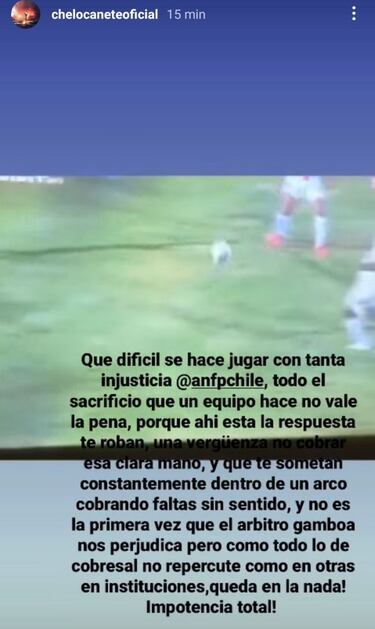 "Te roban": figura de Cobresal explota contra el arbitraje