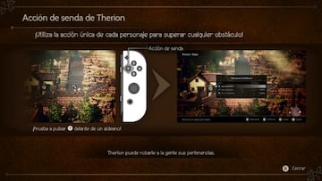 Therion puede robar a los NPC