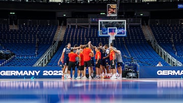 16/09/22 BALONCESTO EUROBASKET 2022 ALEMANIA
PREVIA FINAL SELECCION ESPAÑOLA ESPAÑA
ENTRENAMIENTO GRUPO SCARIOLO
