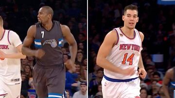 El show de Willy e Ibaka en el Madison Square Garden