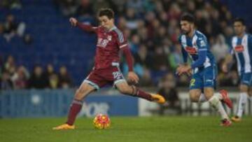 Oyarzabal hace el 0-3 ante el Espanyol.