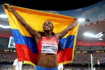 La atleta colombiana sigue demostrando que es de las mejores del mundo. 