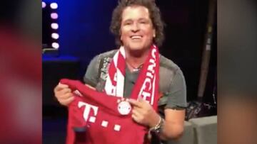 Carlos vives enviando saludo a James y al Bayern