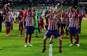 Atlético win their third European Super Cup.