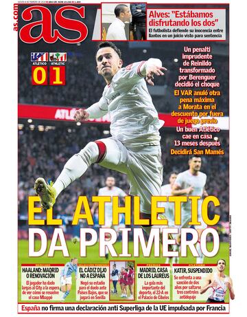 Las portadas de AS de febrero