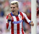 Griezmann entra en el top ten de goleadores del equipo rojiblanco