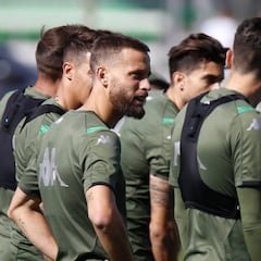 El Betis suspende sus sesiones colectivas "hasta nuevo aviso"