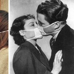 Sara Sálamo e Isco montan el lío con una polémica foto al darse un beso con mascarillas