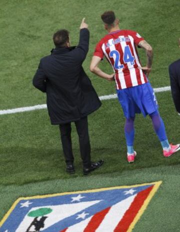 Simeone y Gim¨¦nez.