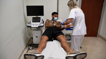 Pruebas medicas de la Ud Almería.
SAMU COSTA